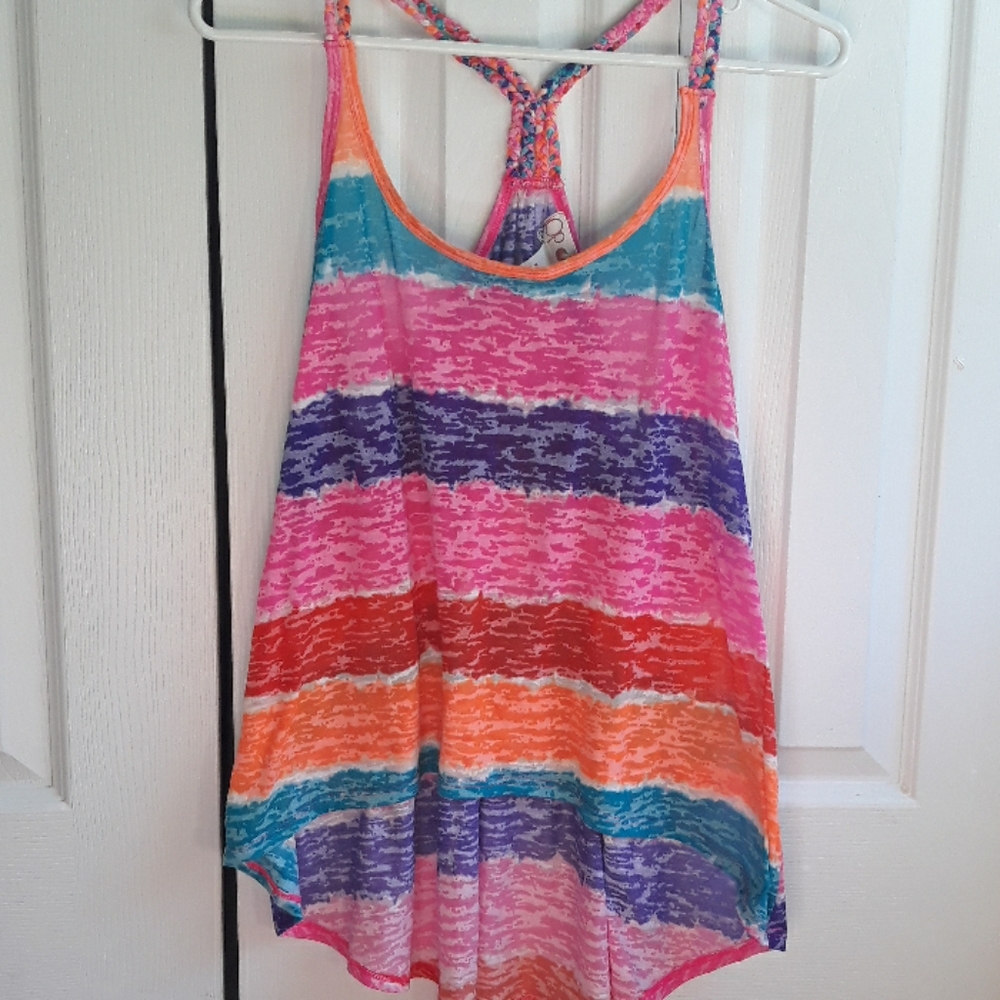 Multi colored tank top